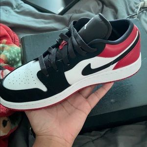 Low top Air Jordan 1s